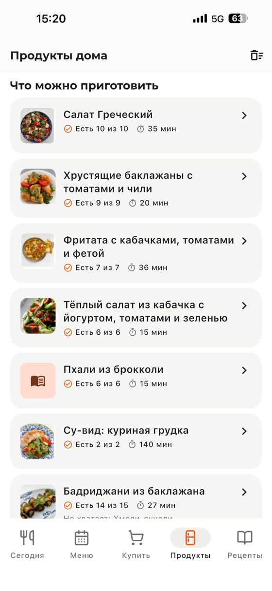 Что приготовить из того, что есть дома